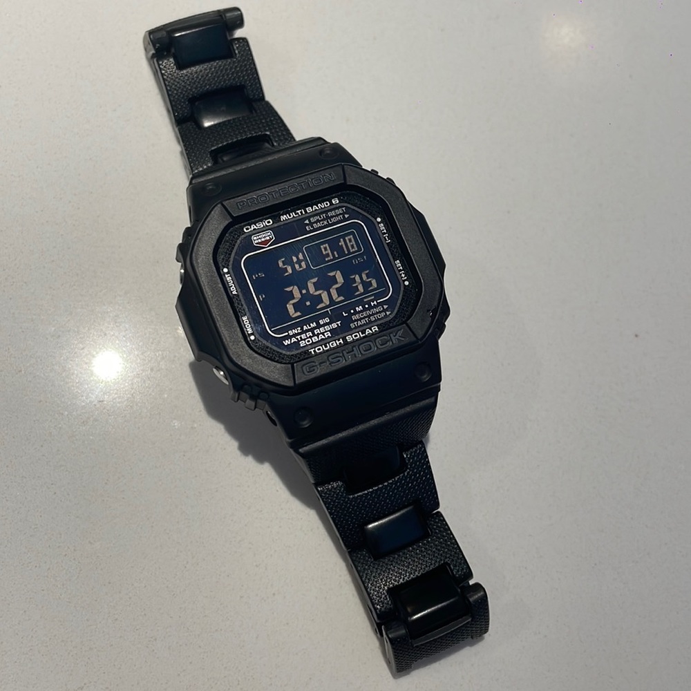 G-Shock GW-M5610BC digital watch with multi band 6
